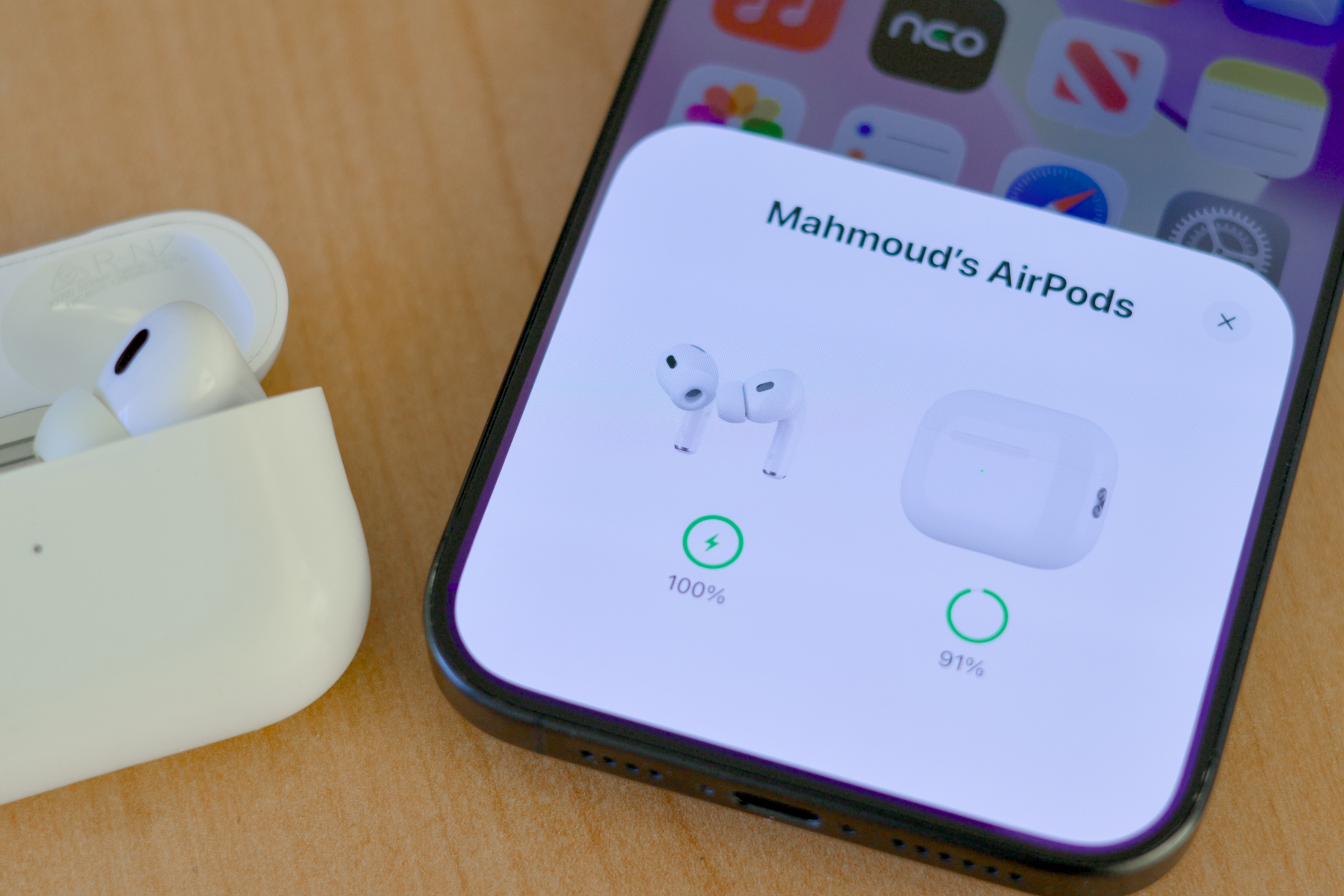 AirPods Pro 2 charging