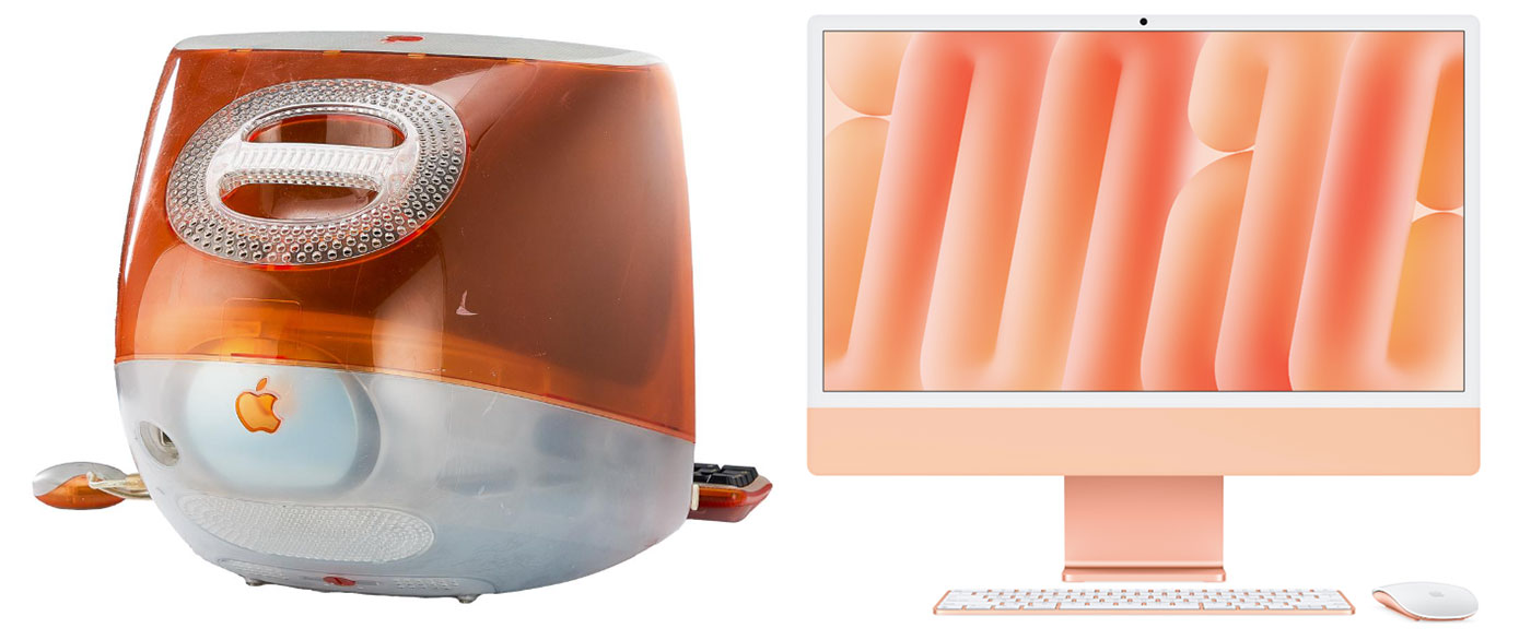 Tangerine iMac Orange iMac
