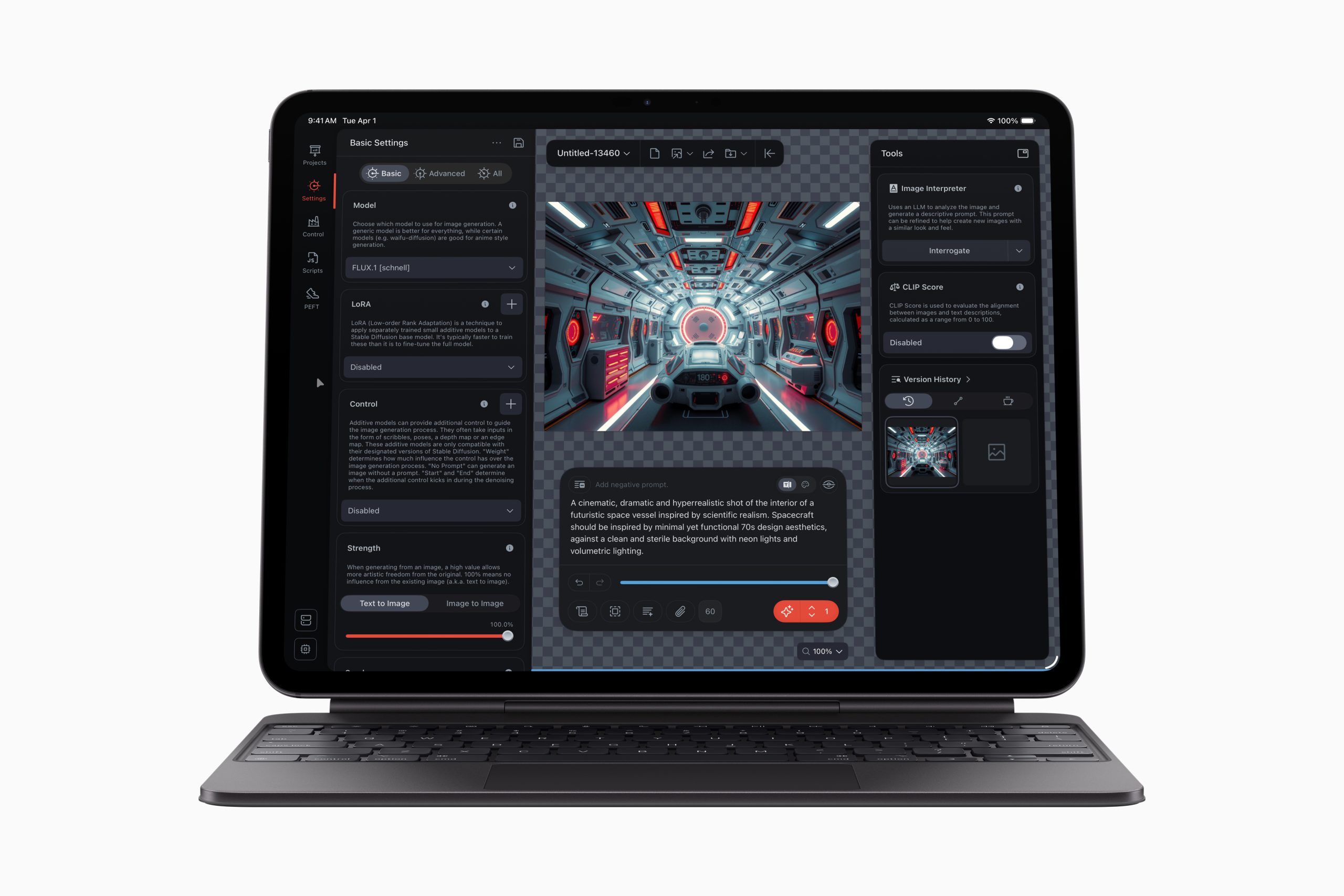 Apple M5 Draw Things 251015