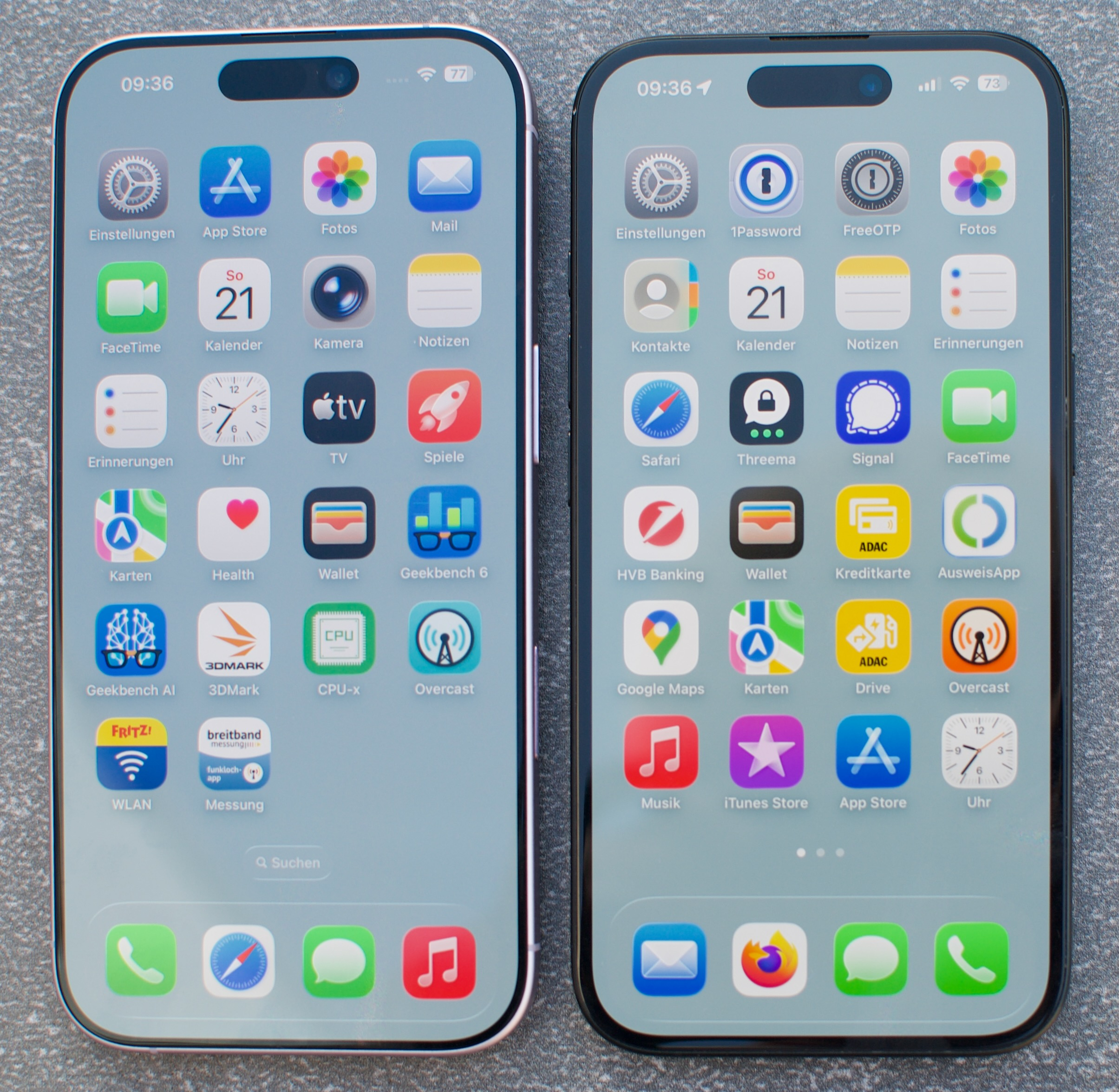 iPhone 16 und iPhone 17