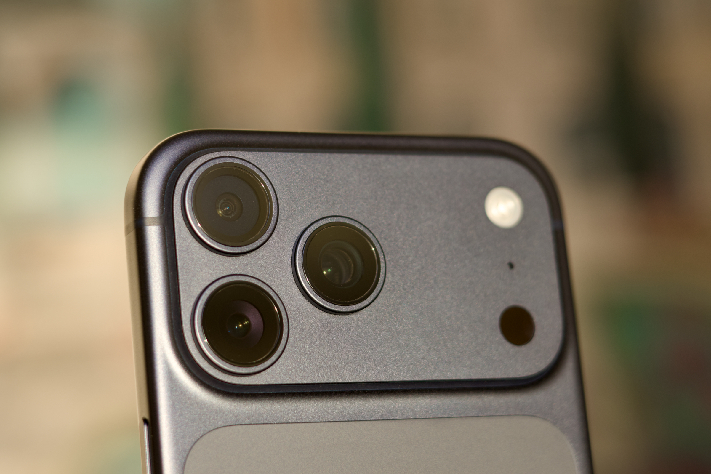 iPhone 17 Pro Max rear camera system