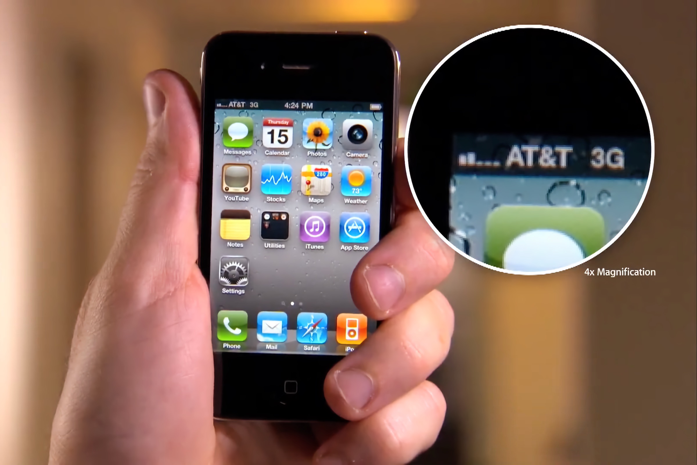 iPhone 4 signal image from Apple